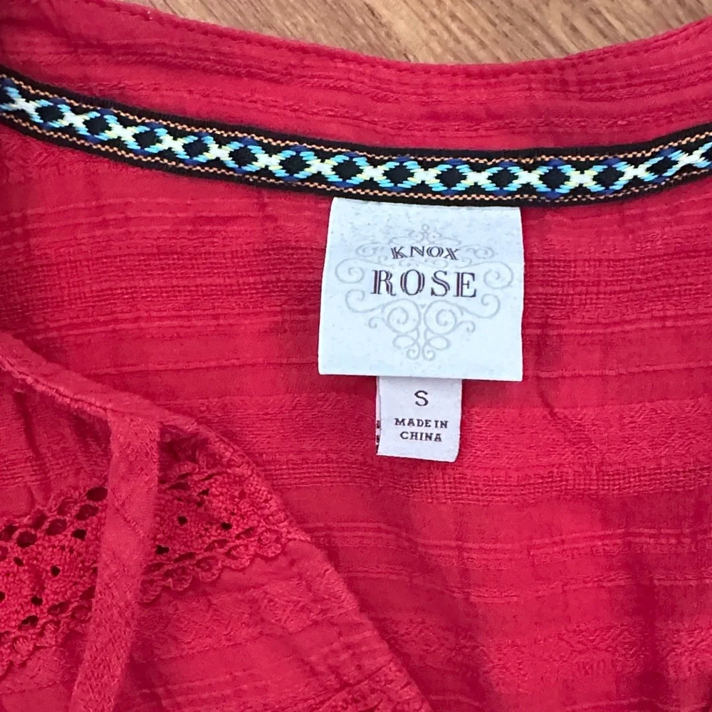 Knox Rose Vibrant Red Dress - Picture 2 of 3